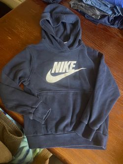 Nike Pullover Hoodie Navy Blue