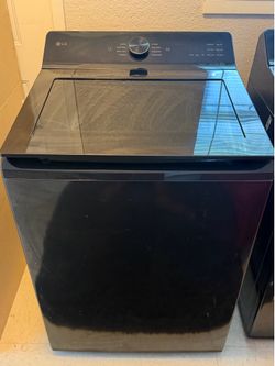 Lg top load washer and front load dryer set