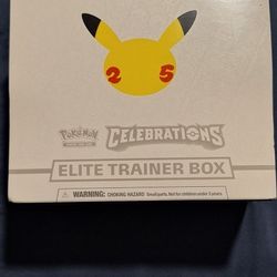 25 Year Anniversary Pokemon Elite Trainer Box 