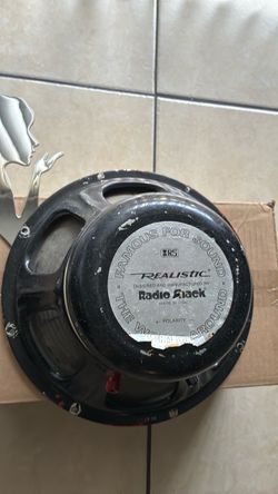 Old speaker it needs new cone , drum