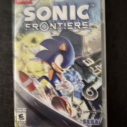 Nintendo Game Sonic frontiers 
