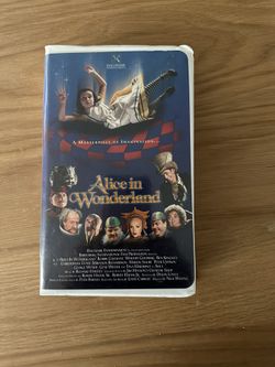 Alice In Wonderland VHS Movie 
