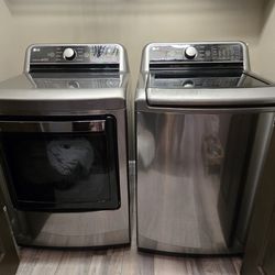 Washer Dryer LG Set-Stainless