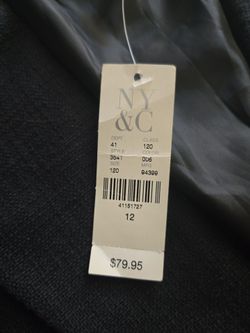 New York & Company classic black tailored blazer