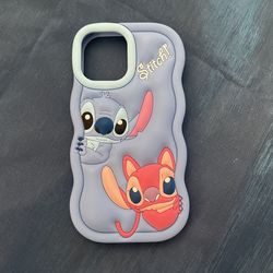 Stitch & Angela iPhone 12 Pro Max Case