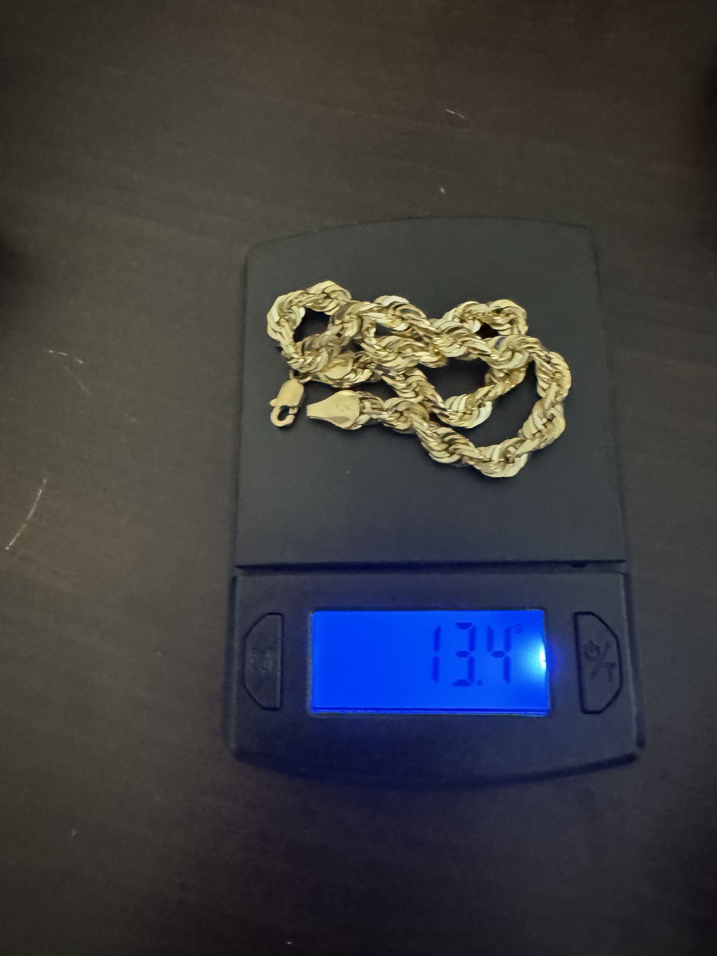 10kt diamond cut bracelet