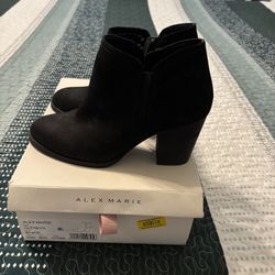 Alex Marie Suede Booties