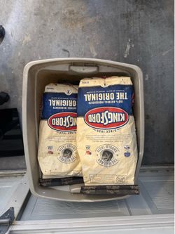 3 Unopened Kingsford Charcoal Bags