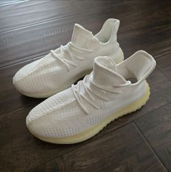 NEW Adidas Yeezy 350 V2 Boost Triple White/ Cream White Kanye Sneakers  / Ye Shoes / All White Mens size 10