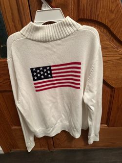 American Flag Sweater