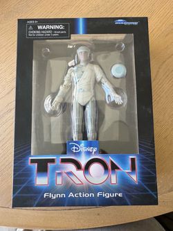 New in Box Diamond Select Tron Flynn Action Figure Disney