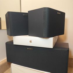 Sony SS-CR62 Home Theater Speaker System - SS-CN62 & SS-U31 - Open Box