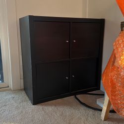IKEA KALLAX Black Shelf Unit 