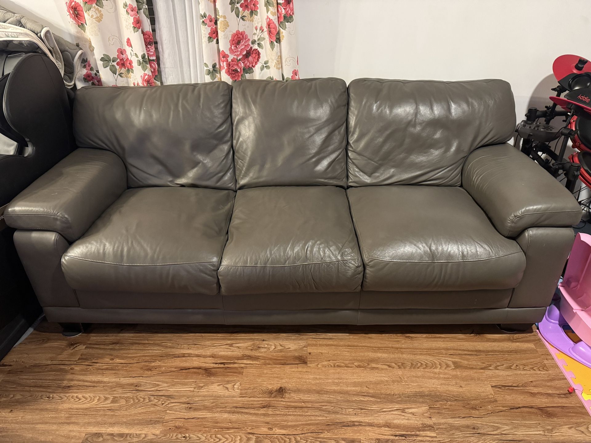 Genuine Leather Couch Set