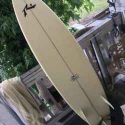 Vintage rusty surfboard