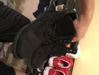 Timberlands Black size 10.5