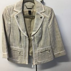 Tan Light Jacket Size 2