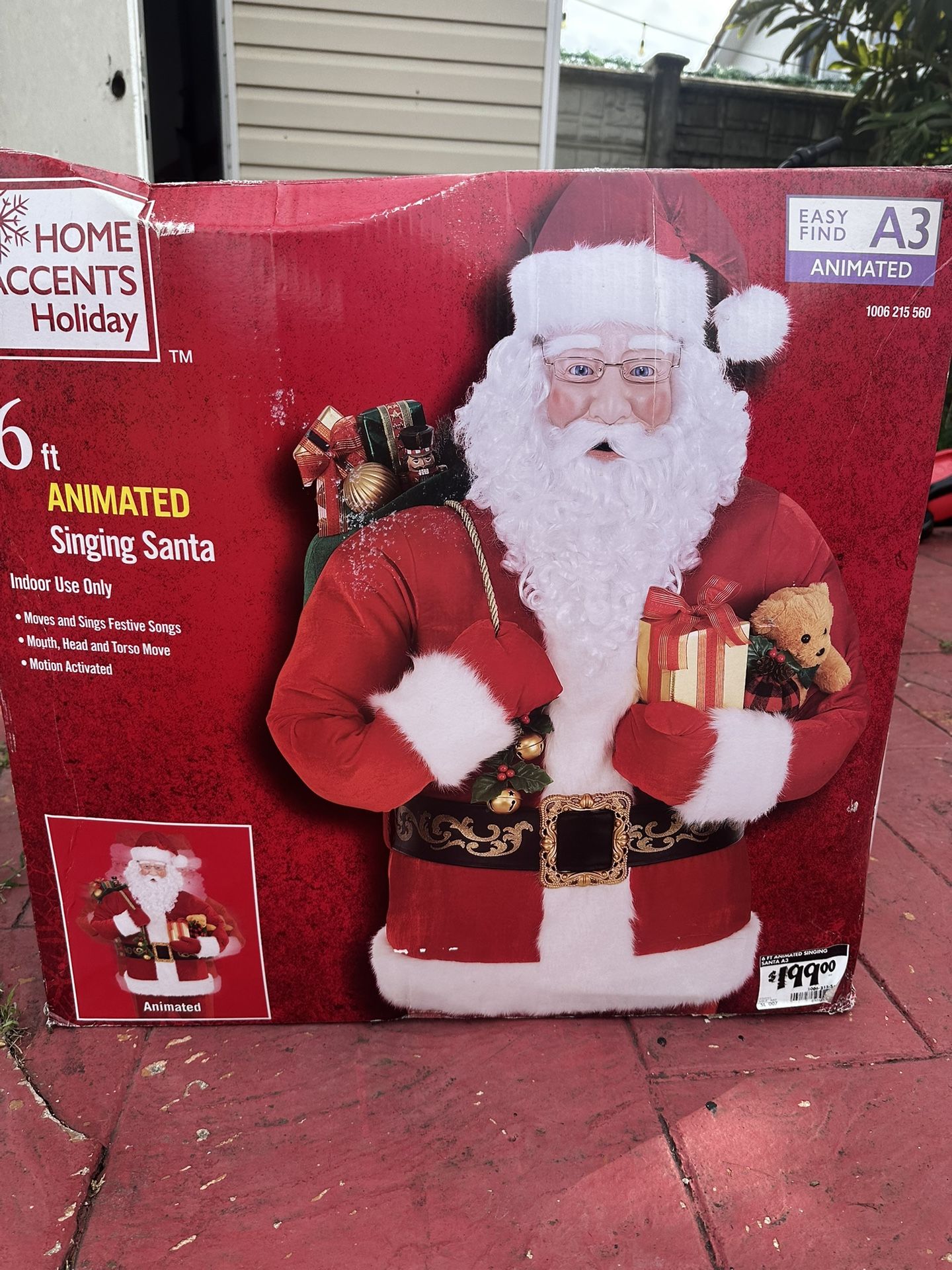 Santa Decoration 6ft