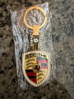 Porsche key chain
