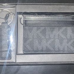 Michael Kors Wallet & Key Chain Combo 