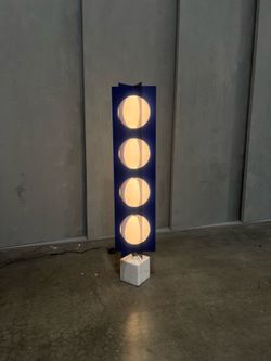 Blue Moon Floor Lamp