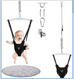 G TALECO GEAR Baby Jumper with a Ceiling Hook for Infant & Toddlers with Adjustable Chain, Bouncers for Indoor/Outdoor, Baby Doorway Jumper with Soft 