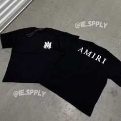 Amiri Tees Black & White