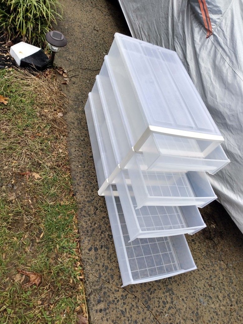 4 Drawer Storage Cabinet