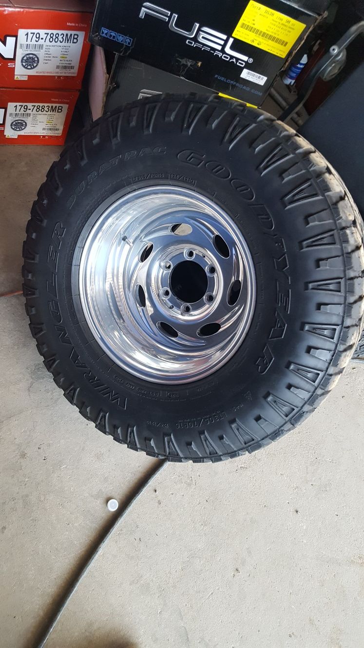 Brand new weld wheels 16x12 305 70 r16