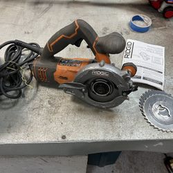 Ridgid R2350 5in Twin blade Circular Saw