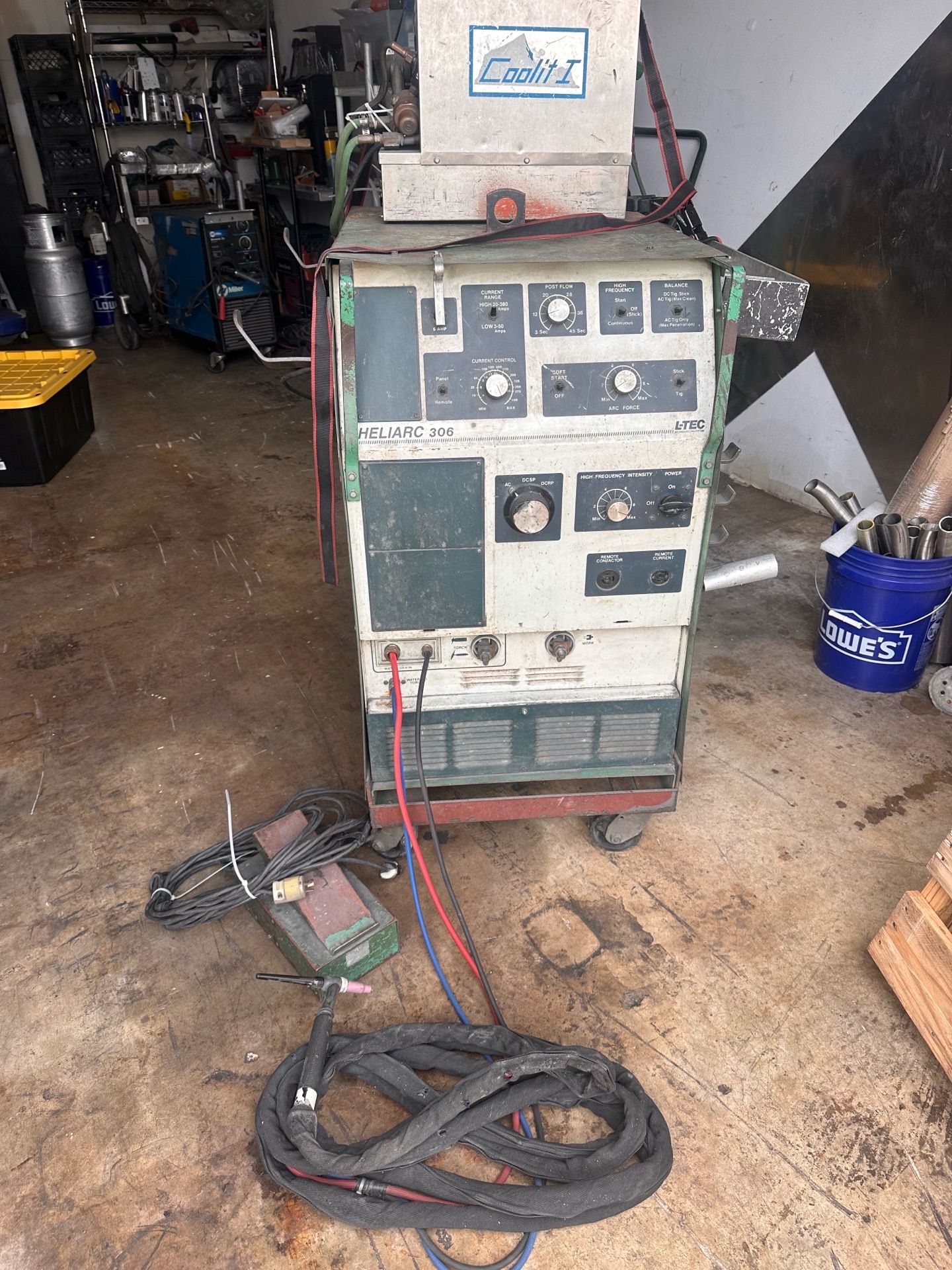 Heliarc 306 L-Tex welding
