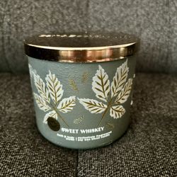 Sweet Whiskey 3-Wick Candle