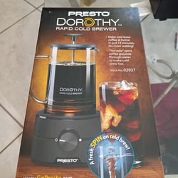 New Rapid Cold Brewer