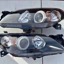 04-09 Mazda 3 Sedan LED Headlights Faros Calaveras Micas Luces 