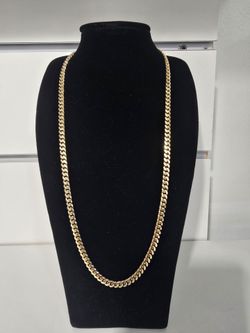 10KT Cuban Link Chain