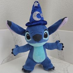 Disneyland Paris STITCH Sorcerer Fantasia 10" Plush 