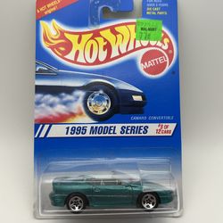 Hot wheels 1995 Model Series Camaro Convertible
