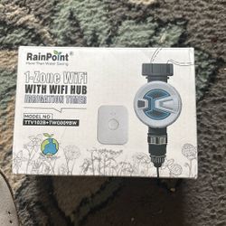 WiFi Irrigation Time With WiFi Hub