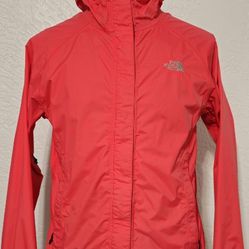 The North Face Hyvent 2.5L Jacket Rain Coat Nylon Hot Pink Womens Size Medium m