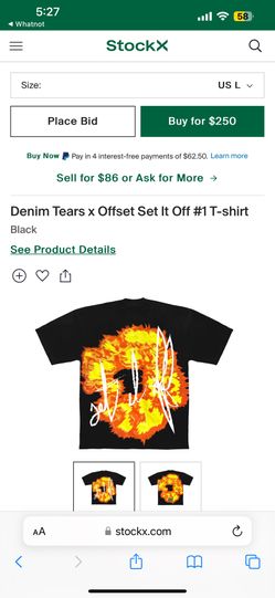 Brand New Denim Tears 2x