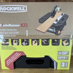 ROCKWELL Runner X2 4-in 5.5-Amp Portable Benchtop Table Saw