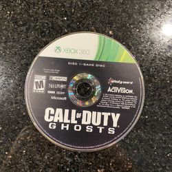 Call of Duty: Ghosts for XBOX 360 Game Disc Only