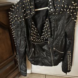 Black Studded Jacket