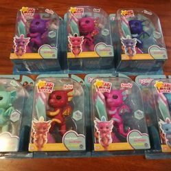 Fingerlings Dragon complete set of 7 by WowWee
