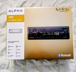 Infinity Alpha Bluetooth car stereo Brand new in the box