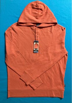 Gap Waffle Henley Hoodie Shirt for Men Size L