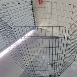 Foldable Metal Dog Playpen