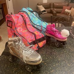 Girls roller skates