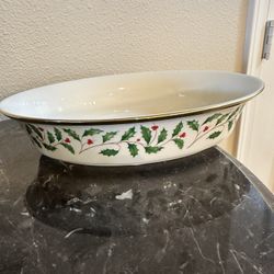Lenox Holiday Vegetable Bowl