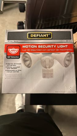 Motion Security light